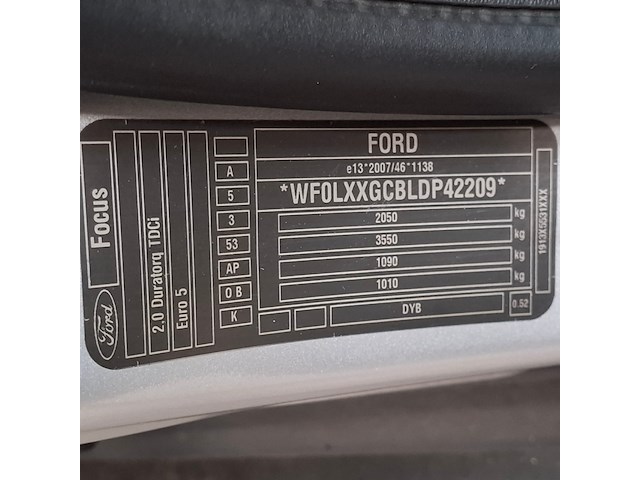 Personenauto, ford, focus wagon, 2.0 tdci titanium, 2013 - afbeelding 51 van  68