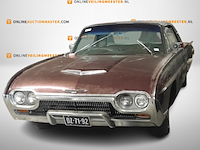 Personenauto, ford, thunderbird rvb, 1963