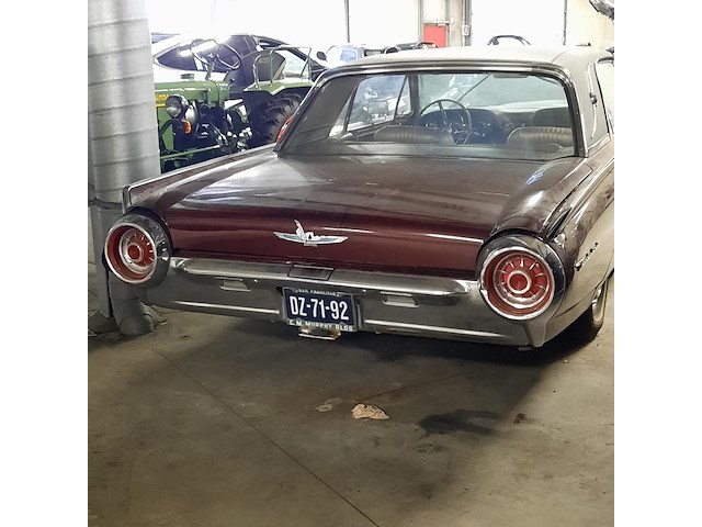 Personenauto, ford, thunderbird rvb, 1963 - afbeelding 30 van  32