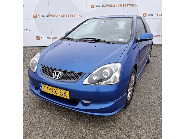 Personenauto honda, civic 1.4i sport, blauw, bouwjaar 2004 - afbeelding 8 van  45