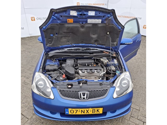 Personenauto honda, civic 1.4i sport, blauw, bouwjaar 2004 - afbeelding 10 van  45