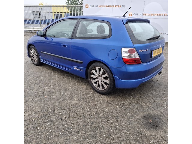 Personenauto honda, civic 1.4i sport, blauw, bouwjaar 2004 - afbeelding 43 van  45