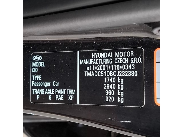 Personenauto, hyundai, i30, 1.6i i-drive cool, 2011 - afbeelding 54 van  69