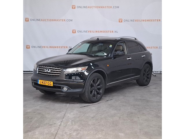 Personenauto, infiniti, fx, 35, zwart, 2005 - afbeelding 1 van  25