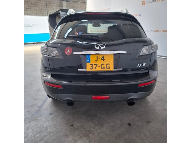 Personenauto, infiniti, fx, 35, zwart, 2005 - afbeelding 22 van  25
