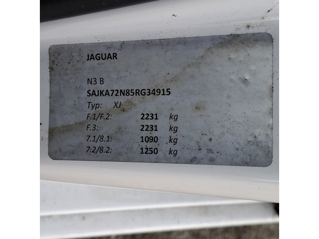 Personenauto, jaguar, xj, 3.5 v8 executive, 2004 - afbeelding 42 van  51