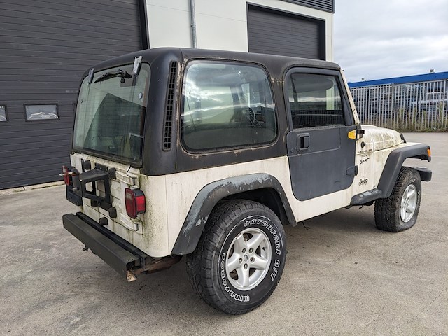 Personenauto, jeep, wrangler 4.0i softt.sahara, 2001 - afbeelding 12 van  41