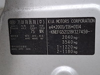 Personenauto, kia, carens 2.0, 2007 - afbeelding 40 van  52