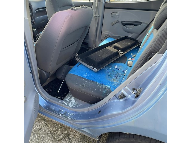 Personenauto, kia, picanto, 1.1 lx, blauw, 2005 - afbeelding 2 van  12
