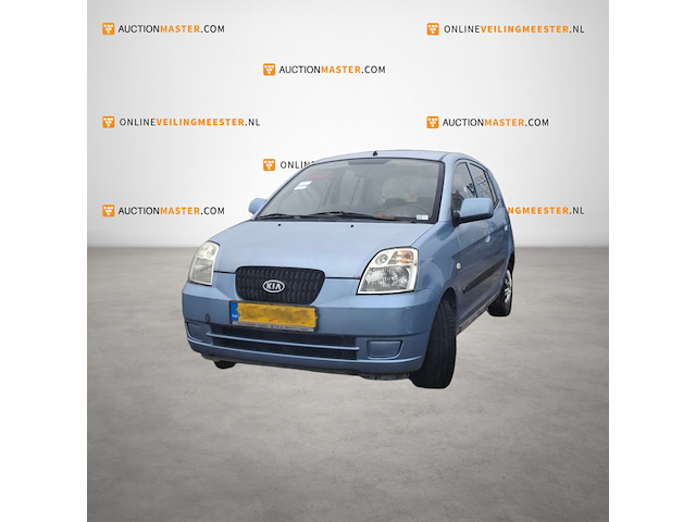 Personenauto, kia, picanto, 1.1 lx, blauw, 2005 - afbeelding 1 van  12