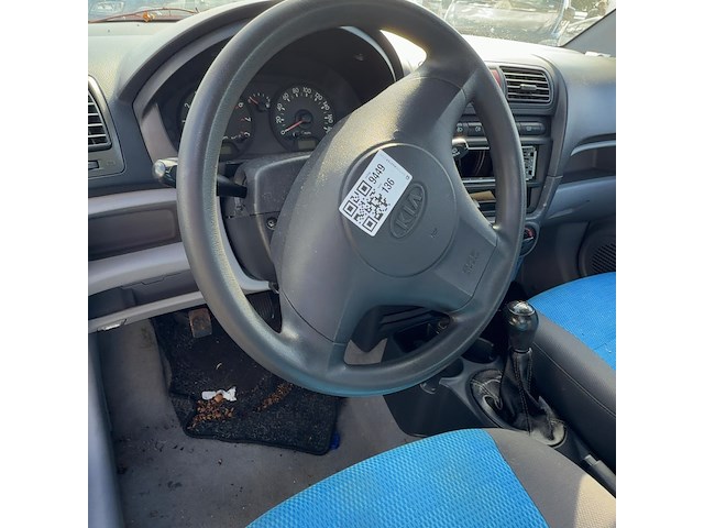 Personenauto, kia, picanto, 1.1 lx, blauw, 2005 - afbeelding 10 van  12