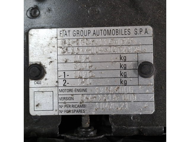 Personenauto, lancia, delta, 1.4-16v oro, 2010 - afbeelding 52 van  59