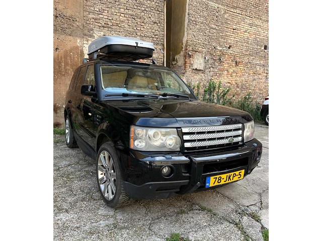 Personenauto, land rover, range rover sport, 2.7 tdv6 s, zwart, 38730 - afbeelding 1 van  7