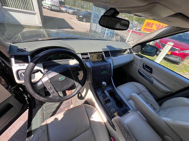 Personenauto, land rover, range rover sport, 2.7 tdv6 s, zwart, 38730 - afbeelding 3 van  7