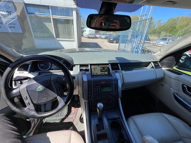Personenauto, land rover, range rover sport, 2.7 tdv6 s, zwart, 38730 - afbeelding 4 van  7