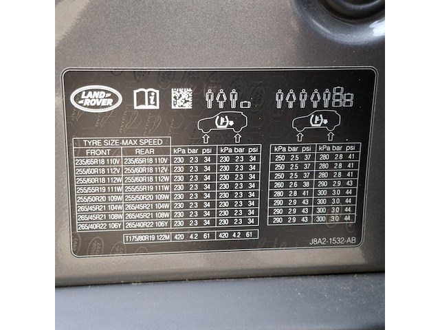 Personenauto, land rover, range rover velar, 3.0 v6 awd r-dynamic hse, grijs, 2017 - afbeelding 40 van  49