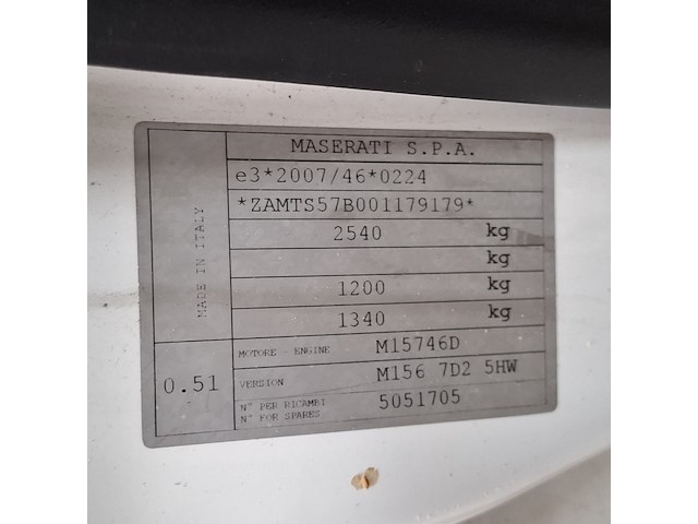 Personenauto, maserati, ghibli, 3.0 v6 d, 2016 - afbeelding 31 van  63