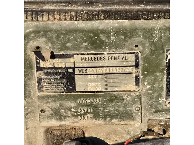 Personenauto, mercedes, 290 gd, 1993 - afbeelding 3 van  14