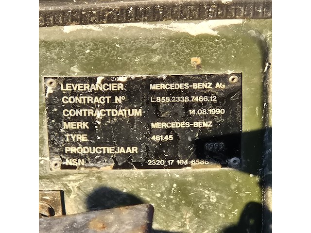 Personenauto, mercedes, 290 gd, 1993 - afbeelding 4 van  14