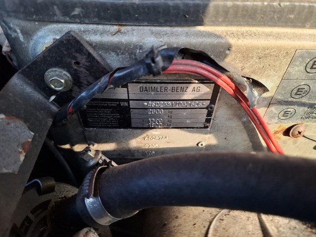 Personenauto, mercedes-benz, 280 ge, 1988 - afbeelding 47 van  51