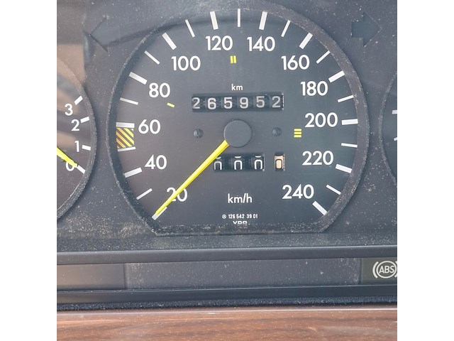 Personenauto, mercedes-benz, 500 se, 1984 - afbeelding 10 van  35