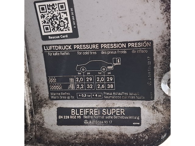 Personenauto, mercedes-benz, a-klasse, 170 elegance, 2005 - afbeelding 35 van  50