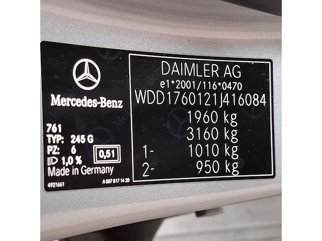 Personenauto, mercedes-benz, a-klasse, 180 d ambition, 2016 - afbeelding 59 van  73