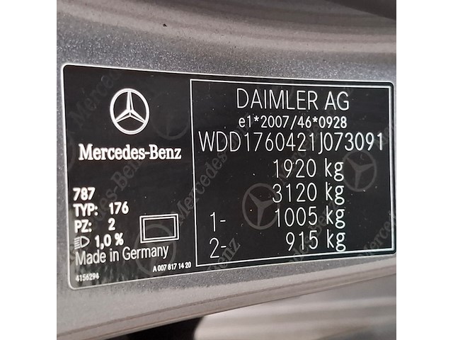 Personenauto, mercedes-benz, a-klasse, 180 prestige, 2013 - afbeelding 65 van  84