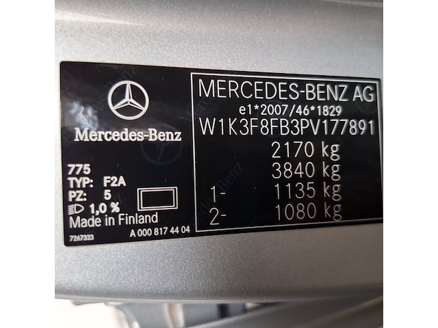 Personenauto, mercedes-benz, a-klasse, 250 e amg line, 2023 - afbeelding 47 van  70