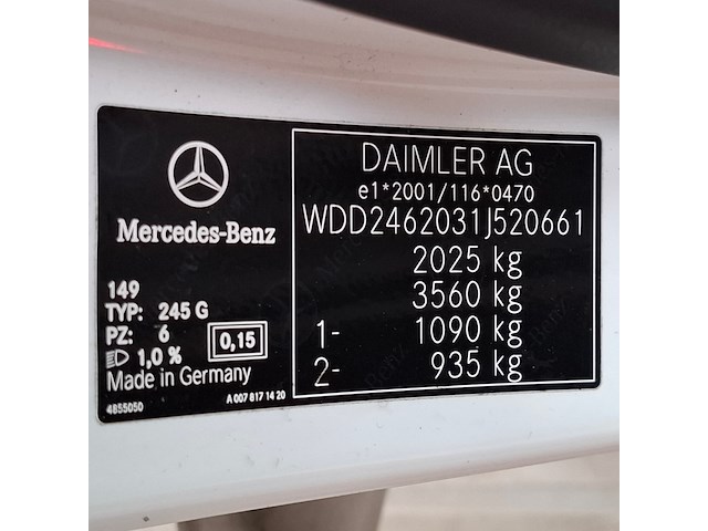 Personenauto, mercedes-benz, b-klasse 220d, 2019 - afbeelding 52 van  67