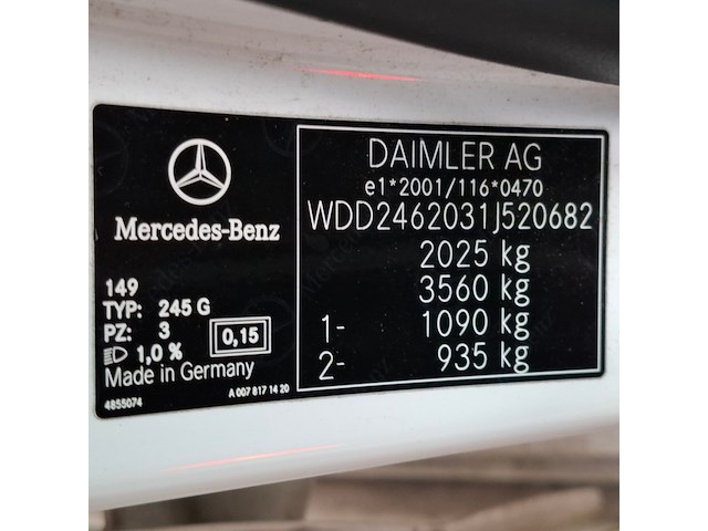 Personenauto, mercedes-benz, b-klasse 220d - afbeelding 52 van  63