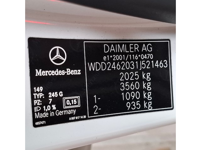 Personenauto, mercedes-benz, b-klasse 220d - afbeelding 57 van  68