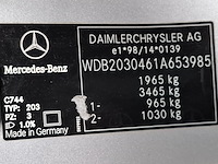 Personenauto, mercedes-benz, c-klasse, 180 k. elegance, 2004 - afbeelding 51 van  67