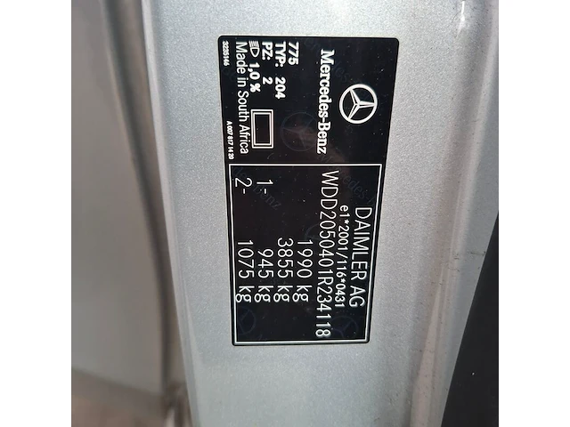 Personenauto, mercedes-benz, c-klasse, 180 prestige, 2016 - afbeelding 46 van  54