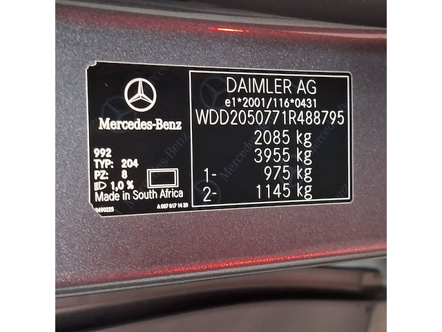 Personenauto, mercedes-benz, c-klasse, 200 premium plus pack, 2019 - afbeelding 37 van  53