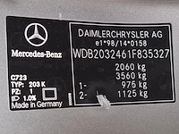 Personenauto, mercedes-benz, c-klasse combi, 180 k. elegance, 2006 - afbeelding 46 van  64
