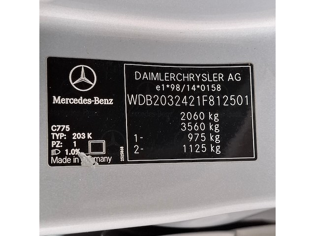 Personenauto, mercedes-benz, c-klasse combi, 200 k. avantgarde, 2006 - afbeelding 48 van  67