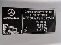 Personenauto, mercedes-benz, c-klasse combi, 200 k. avantgarde, 2006 - afbeelding 48 van  67