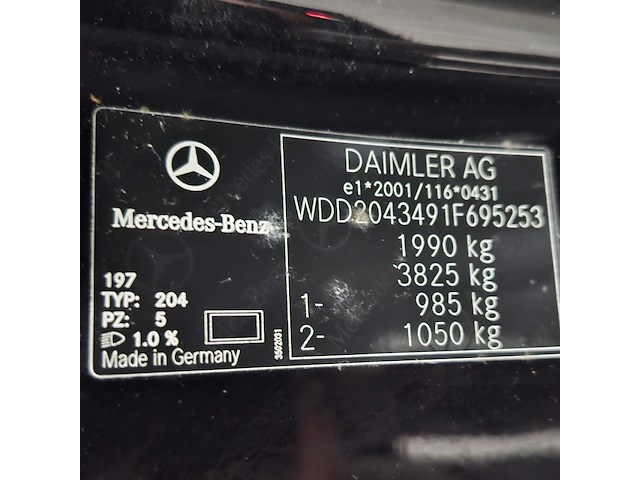 Personenauto, mercedes-benz, c-klasse coupé, 180, 2011 - afbeelding 30 van  48