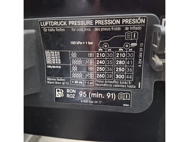 Personenauto, mercedes-benz, c-klasse coupé, 180, 2011 - afbeelding 32 van  48