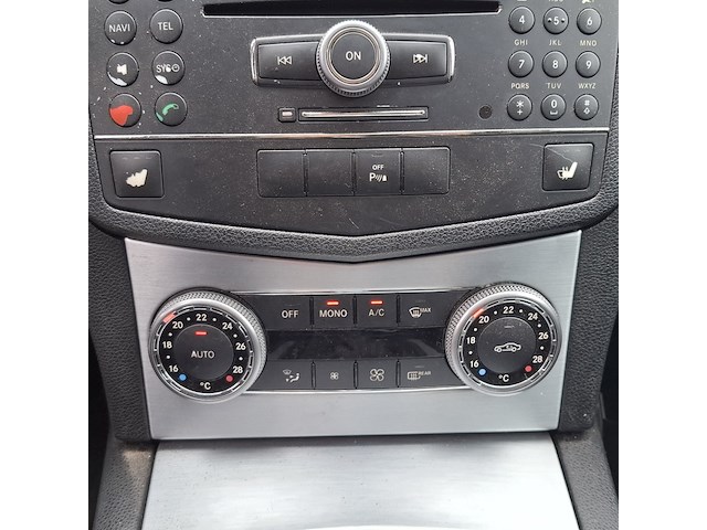 Personenauto, mercedes-benz, c-klasse estate, 220 cdi avantgarde, zwart, 2008 - afbeelding 22 van  88