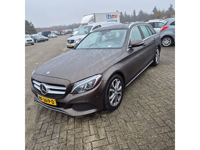 Personenauto mercedes-benz, c-klassse 350e, beige, bouwjaar 2015 - afbeelding 1 van  50