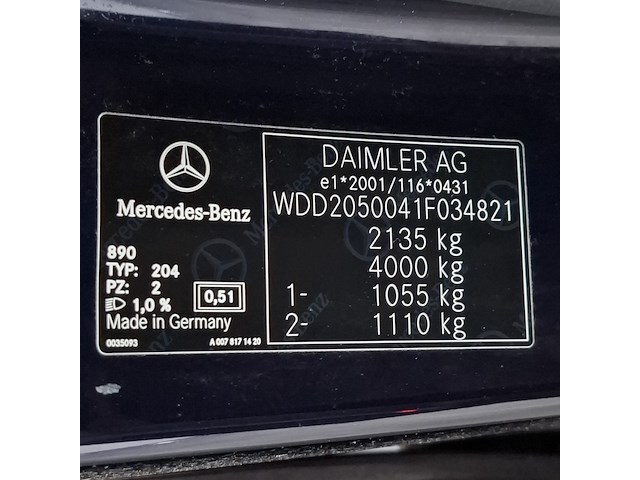 Personenauto, mercedes-benz, c220 bluetec - afbeelding 32 van  53