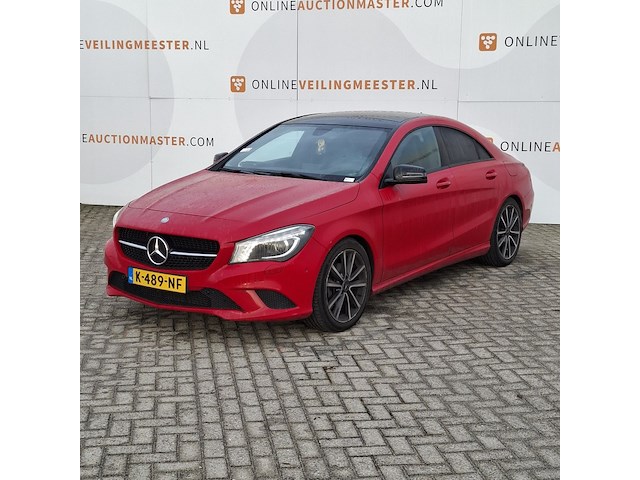 Personenauto mercedes-benz, cla-klasse 180, rood, bouwjaar 2013 - afbeelding 1 van  50