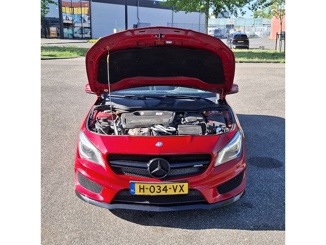 Personenauto, mercedes-benz, cla-klasse, amg 45 4matic, rood, 2015 - afbeelding 75 van  84