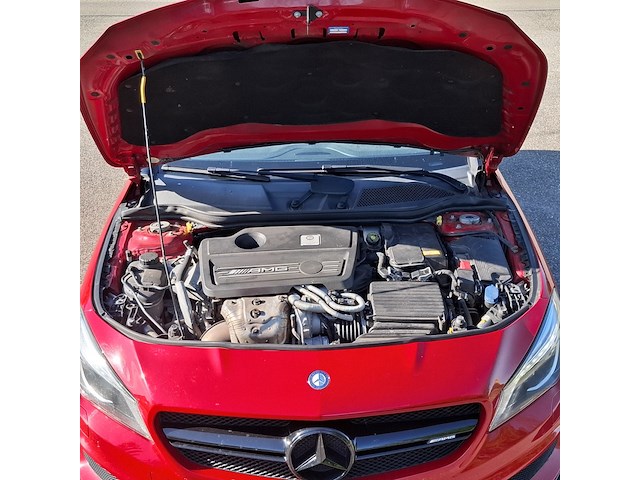 Personenauto, mercedes-benz, cla-klasse, amg 45 4matic, rood, 2015 - afbeelding 76 van  84