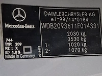 Personenauto, mercedes-benz, clk-klasse coupé, 240 avantgarde, 2002 - afbeelding 88 van  100