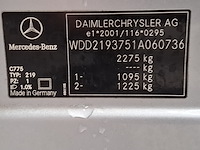 Personenauto, mercedes-benz, cls-klasse, 500, 2006 - afbeelding 44 van  61