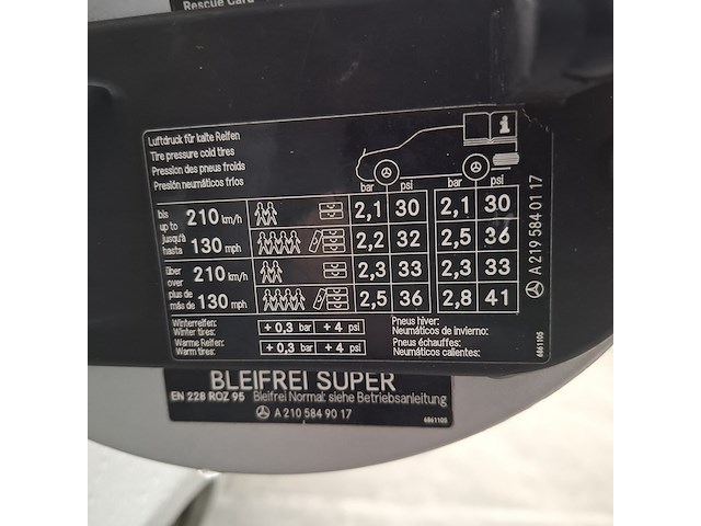 Personenauto, mercedes-benz, cls-klasse, 500, 2006 - afbeelding 47 van  61