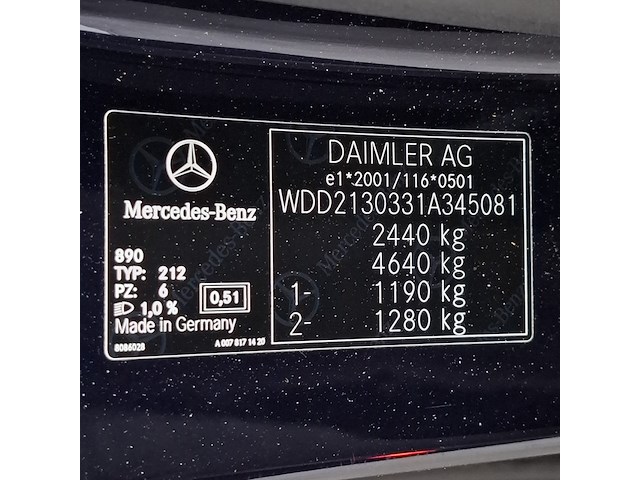 Personenauto, mercedes-benz, e-klasse 350 - afbeelding 29 van  52